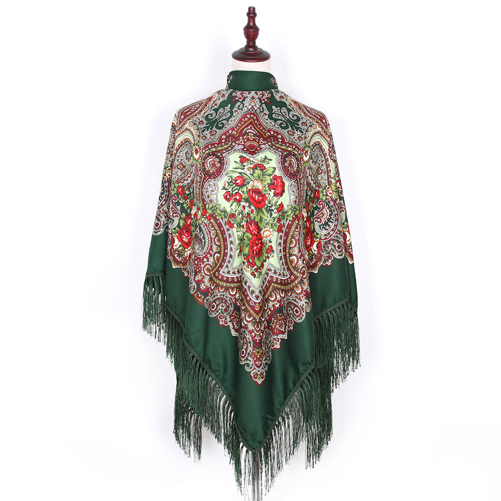 160*160cm Russian Scarf Women  - đánh giá và giá Bandana Cotton