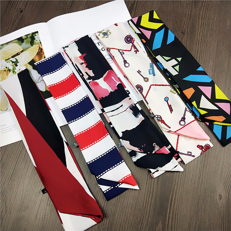TOP Small Long Silk Neckerchie - đánh giá và giá Silk Tie Striped